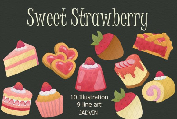 10 Sweet Strawberry Dessert Designs to Elevate Your Creative Projects