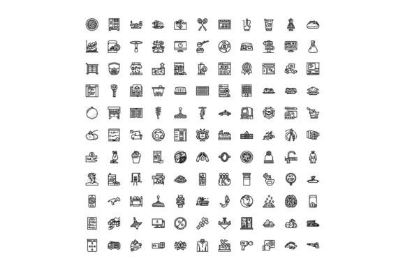 Diverse Collection of Line Stroke Black: Choosing and Using Icons Wisely