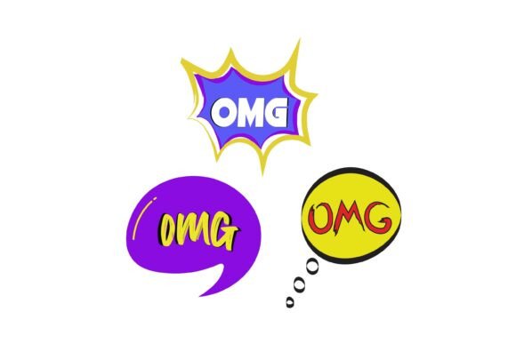 Enhancing Visual Communication with Speech Bubbles and Burst Vector Sets