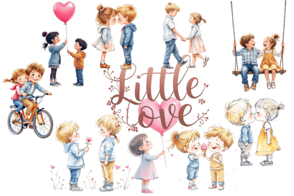 Little Love Clipart: Creative Solutions for Digital and Print Design Projects