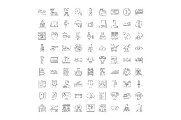 Miscellaneous Outline Icon Collection Re: A Versatile Resource for Designers